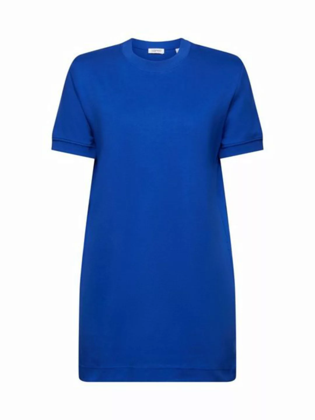 Esprit Minikleid T-Shirt-Kleid aus Baumwolle mit Schulterpolster günstig online kaufen