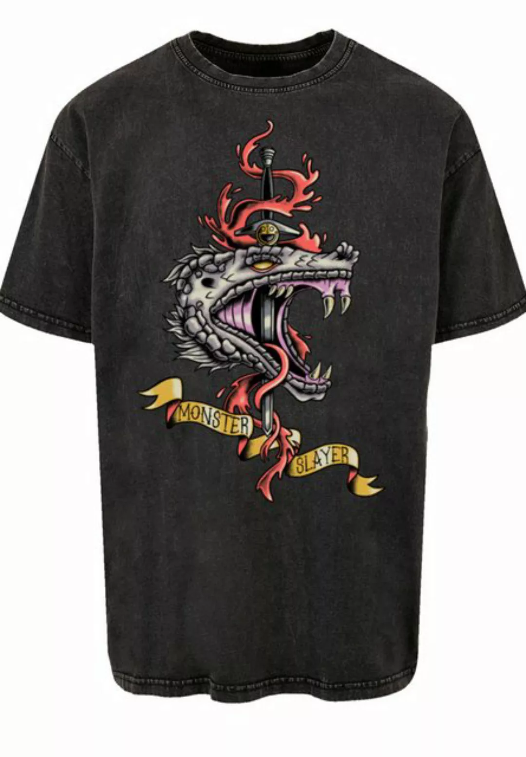 F4NT4STIC T-Shirt The Witcher Monster Slayer Tattoo Netflix Premium Qualitä günstig online kaufen