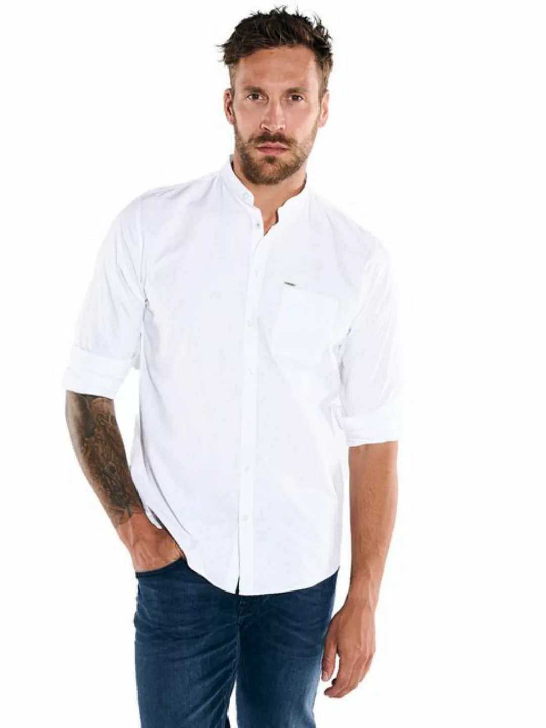 emilio adani Langarmhemd Langarm-Hemd strukturiert günstig online kaufen