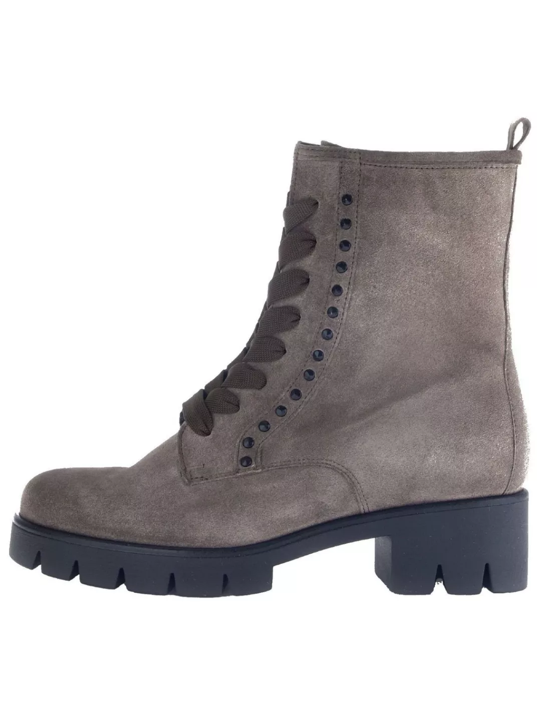 Gabor Schnürstiefelette "Gabor Stiefelette Veloursleder" günstig online kaufen