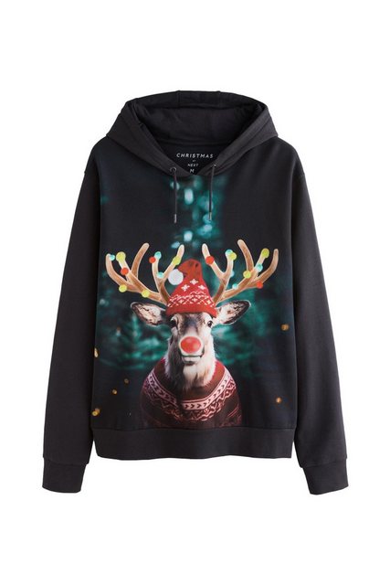 Next Kapuzensweatshirt Weihnachtliches Sweatshirt-Hoodie (1-tlg) günstig online kaufen