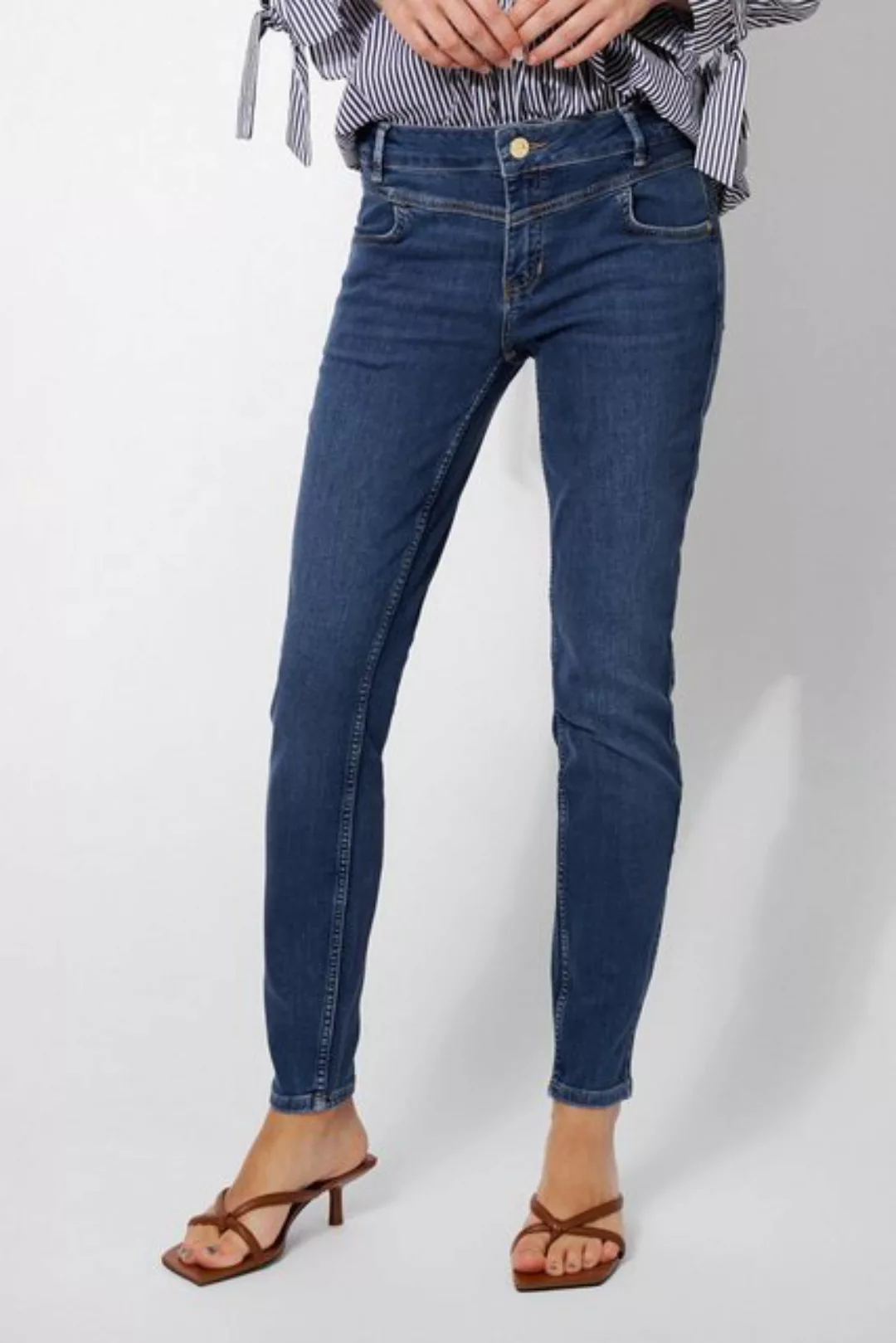 ROSNER 5-Pocket-Jeans Antonia_045 mit Hüftsattel vorne und hinten günstig online kaufen