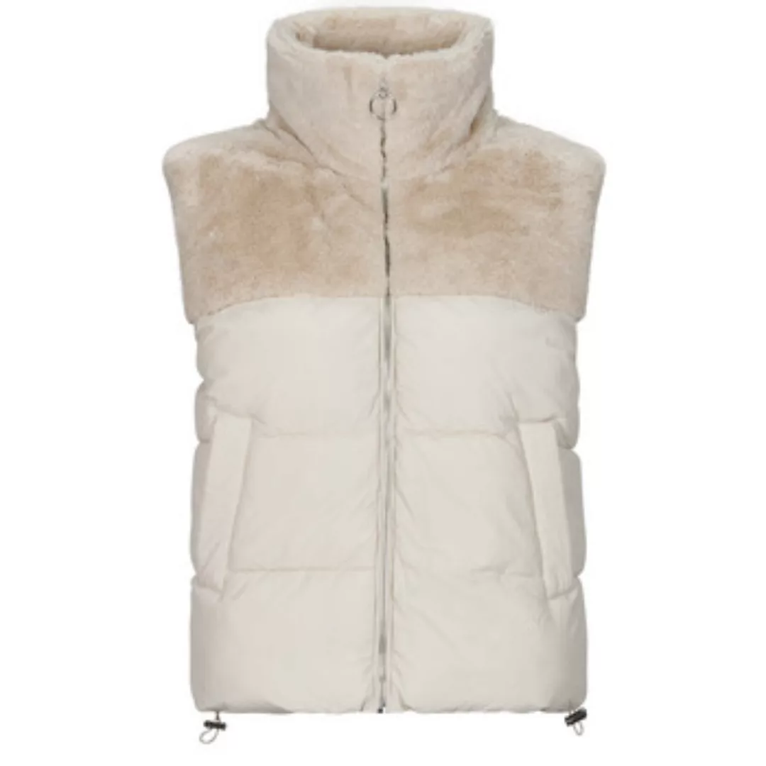 ONLY Steppweste "ONLWANJA FUR PUFFER MIX WAISTCOAT CC OTW", mit Teddyplüsch günstig online kaufen