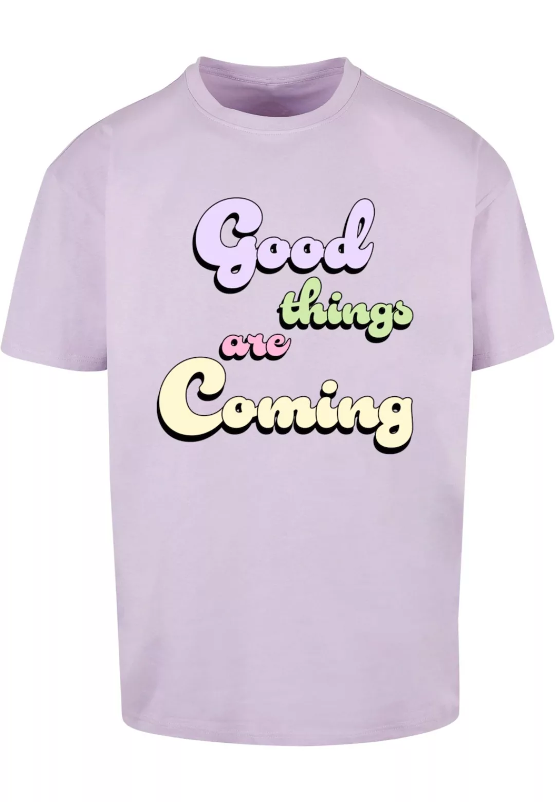 Merchcode T-Shirt "Merchcode Herren Good Things Heavy Oversized Tee" günstig online kaufen