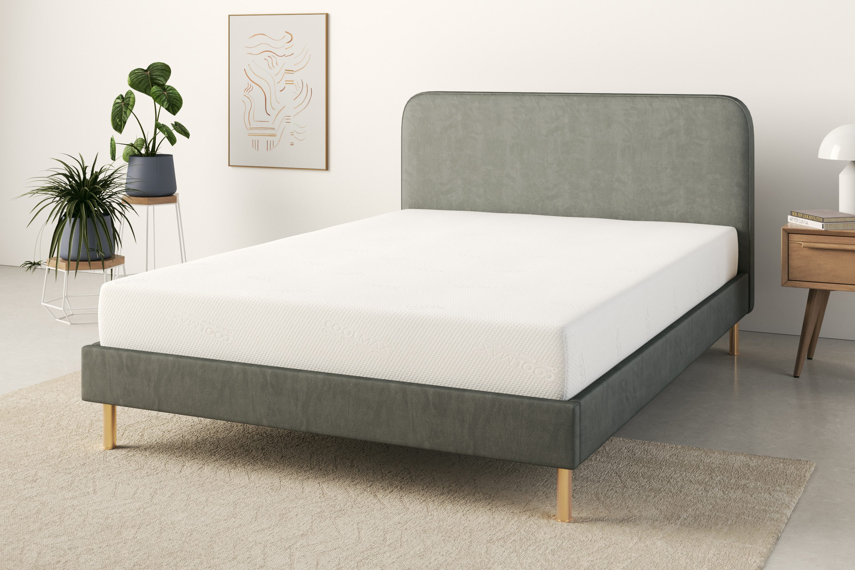 Älgdröm Komfortschaummatratze "Tornby 17, 7 Zonen Matratze 90x200 cm, 140x2 günstig online kaufen