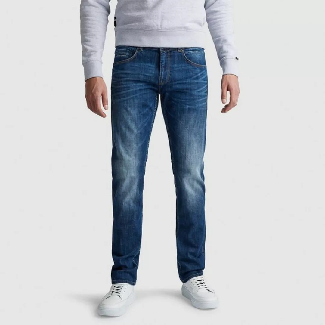 PME Legend Herren Jeans NIGHTFLIGHT - Regular Fit - Blau - Mid Blue Washed günstig online kaufen