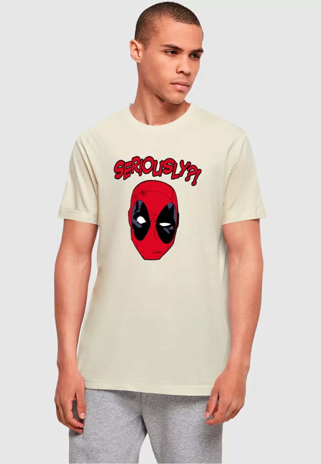 ABSOLUTE CULT T-Shirt "ABSOLUTE CULT Herren Deadpool - Seriously T-Shirt" günstig online kaufen