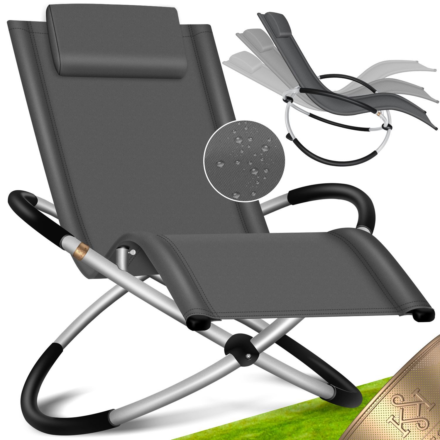 KESSER Gartenliege, Relaxliege Liegestuhl Gartenliege Gartenstuhl günstig online kaufen