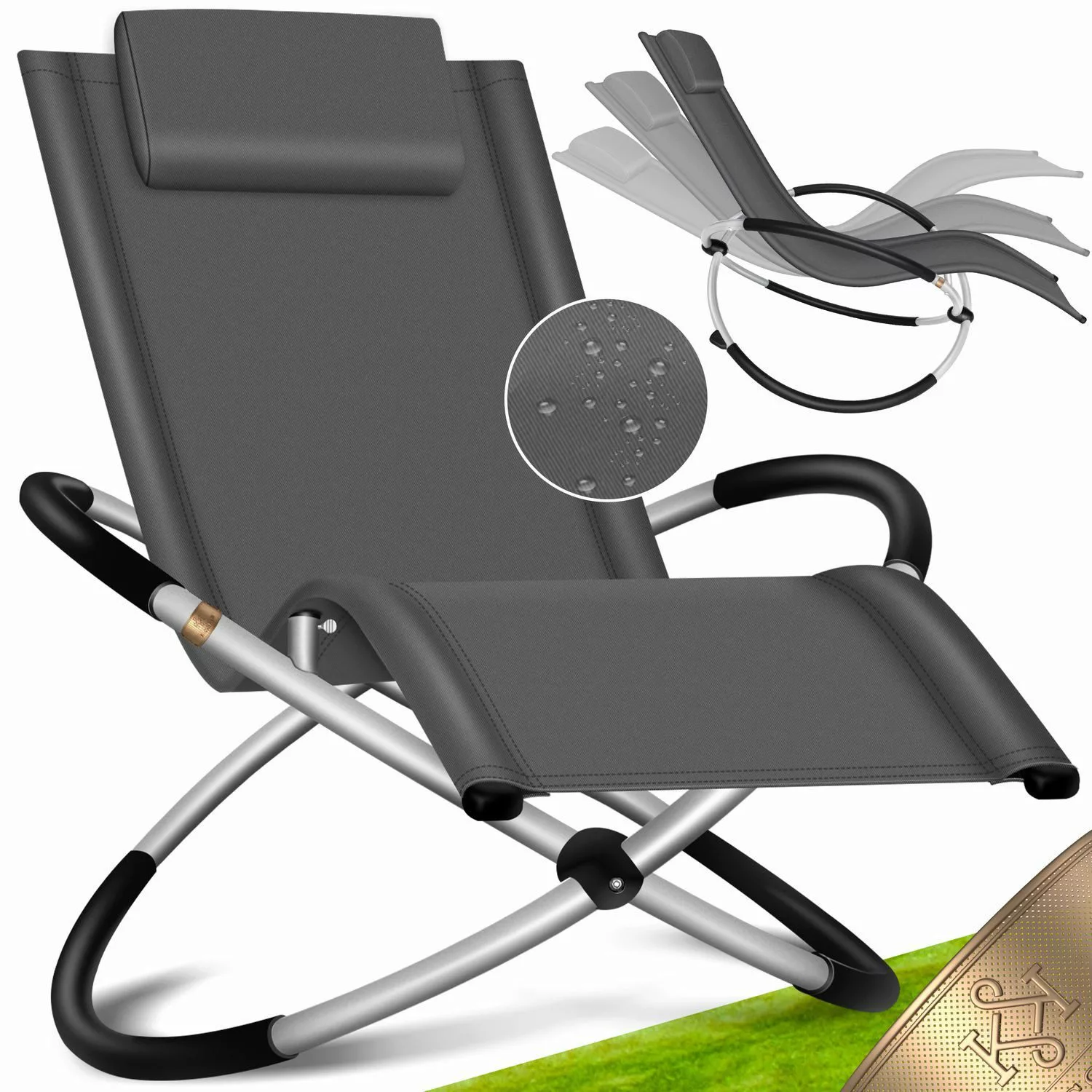 KESSER Gartenliege, Relaxliege Liegestuhl Gartenliege Gartenstuhl günstig online kaufen