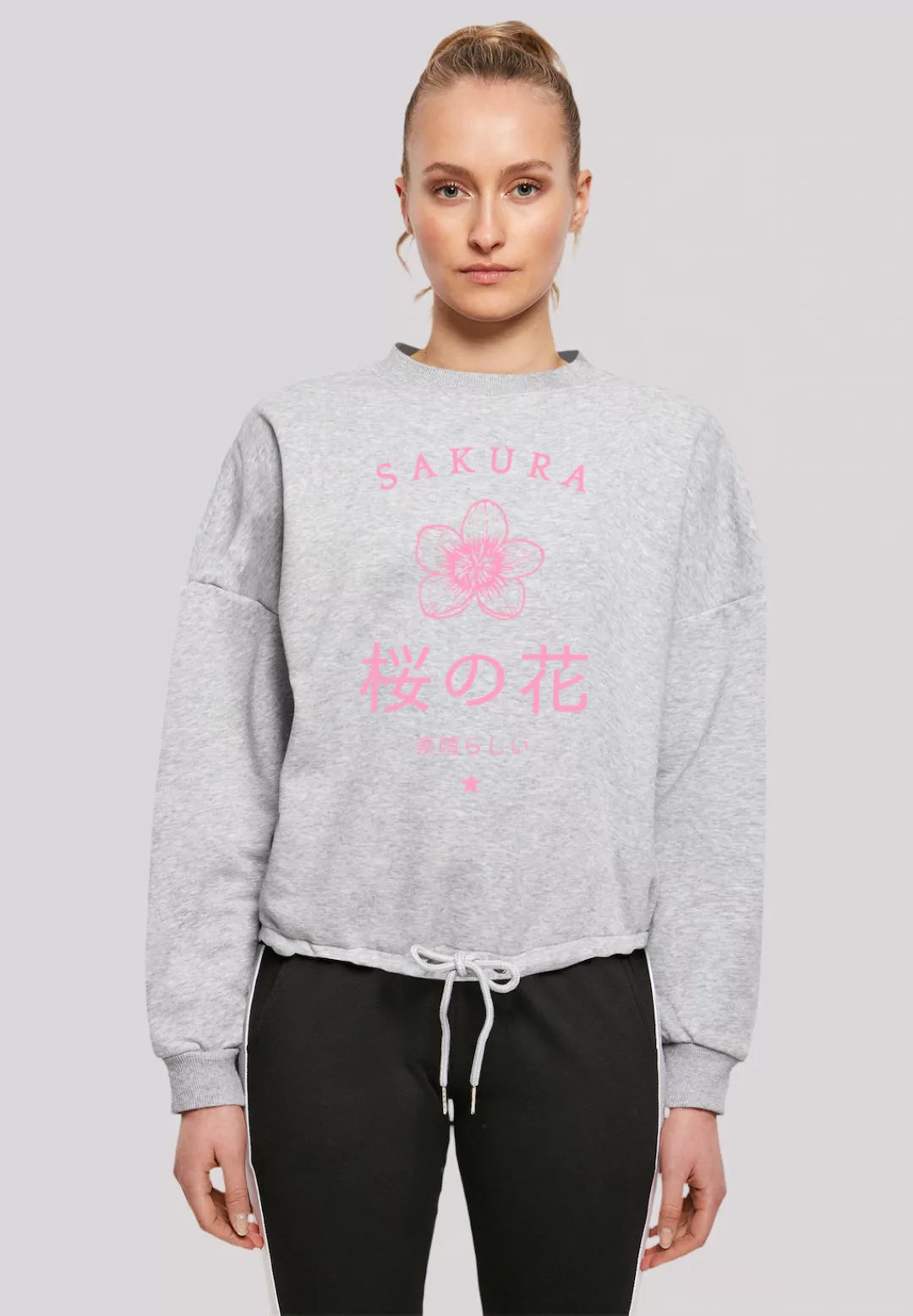 F4NT4STIC Sweatshirt "Sakura Blume Japan" günstig online kaufen