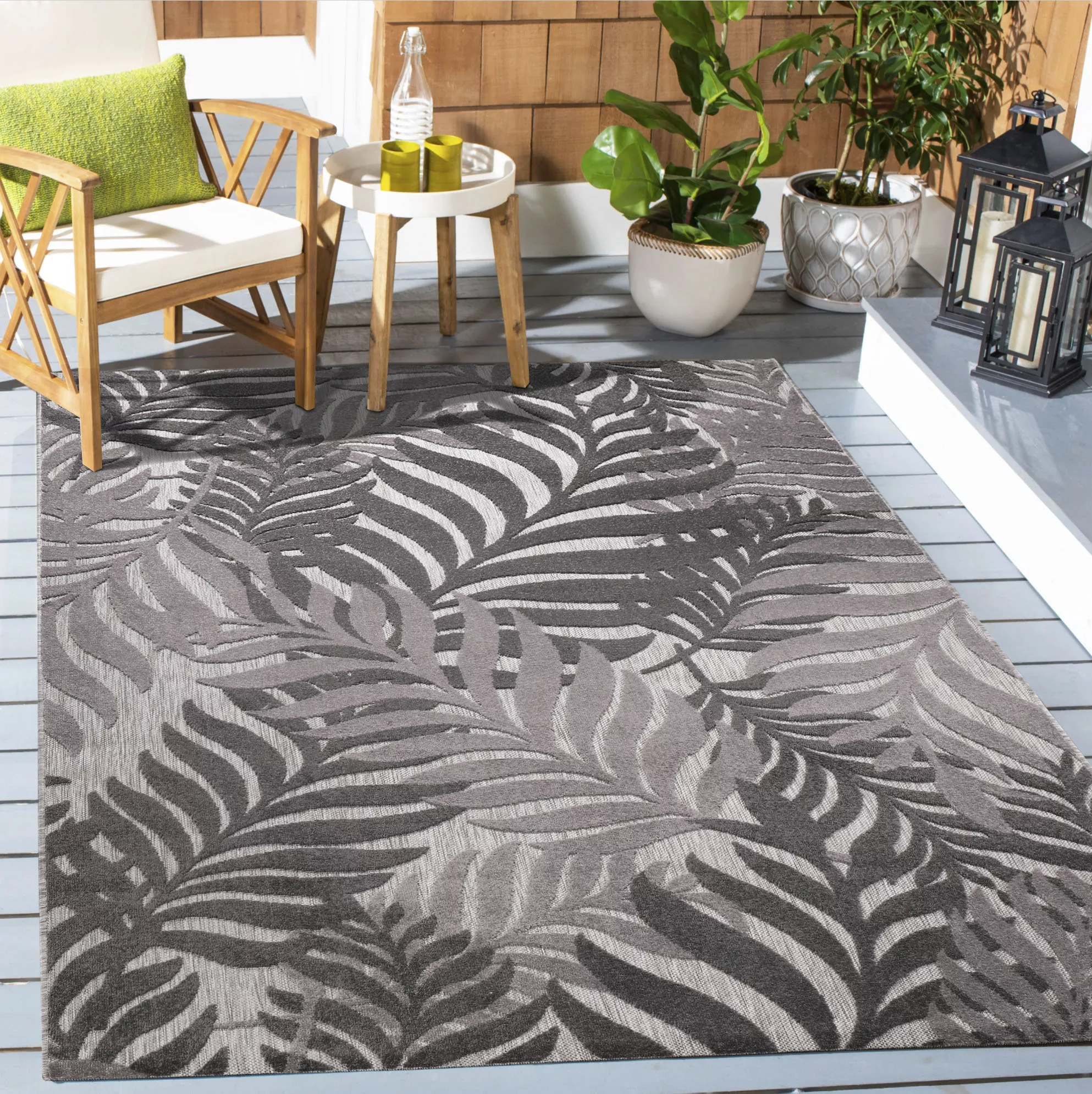 Sanat Teppich »Floral 2 Outdoor«, rechteckig, 6 mm Höhe, In- und Outdoor ge günstig online kaufen