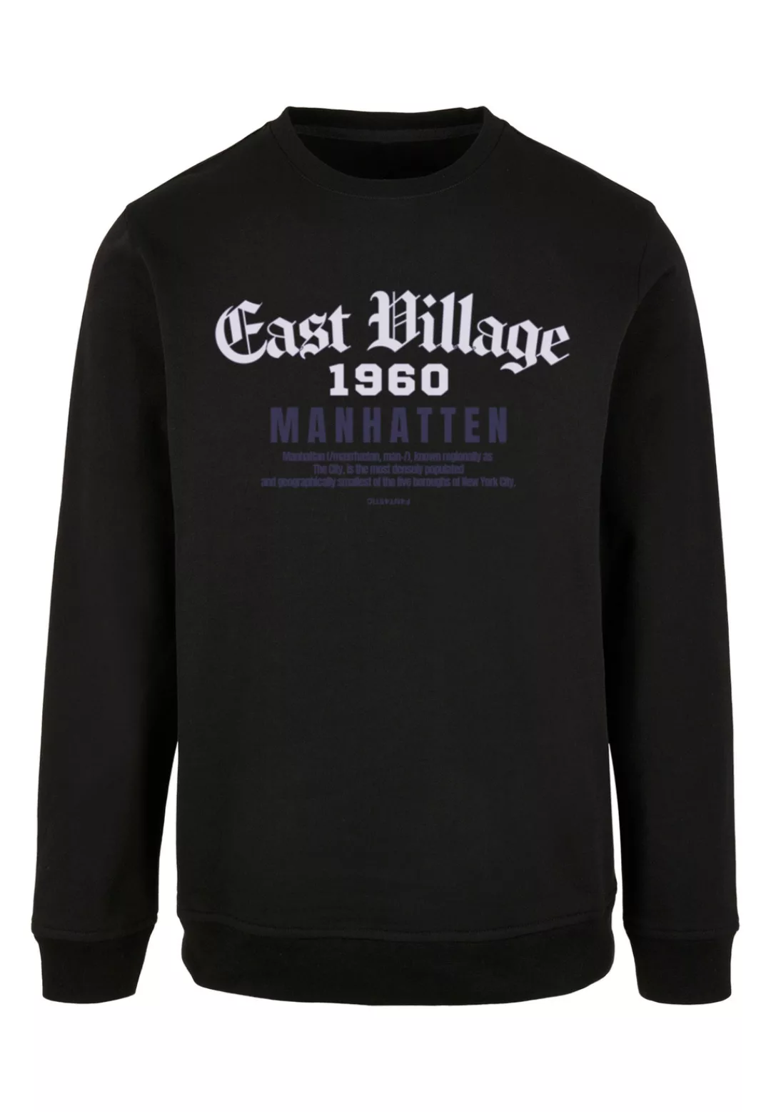 F4NT4STIC Kapuzenpullover "East Village Manhatten CREW", Print günstig online kaufen