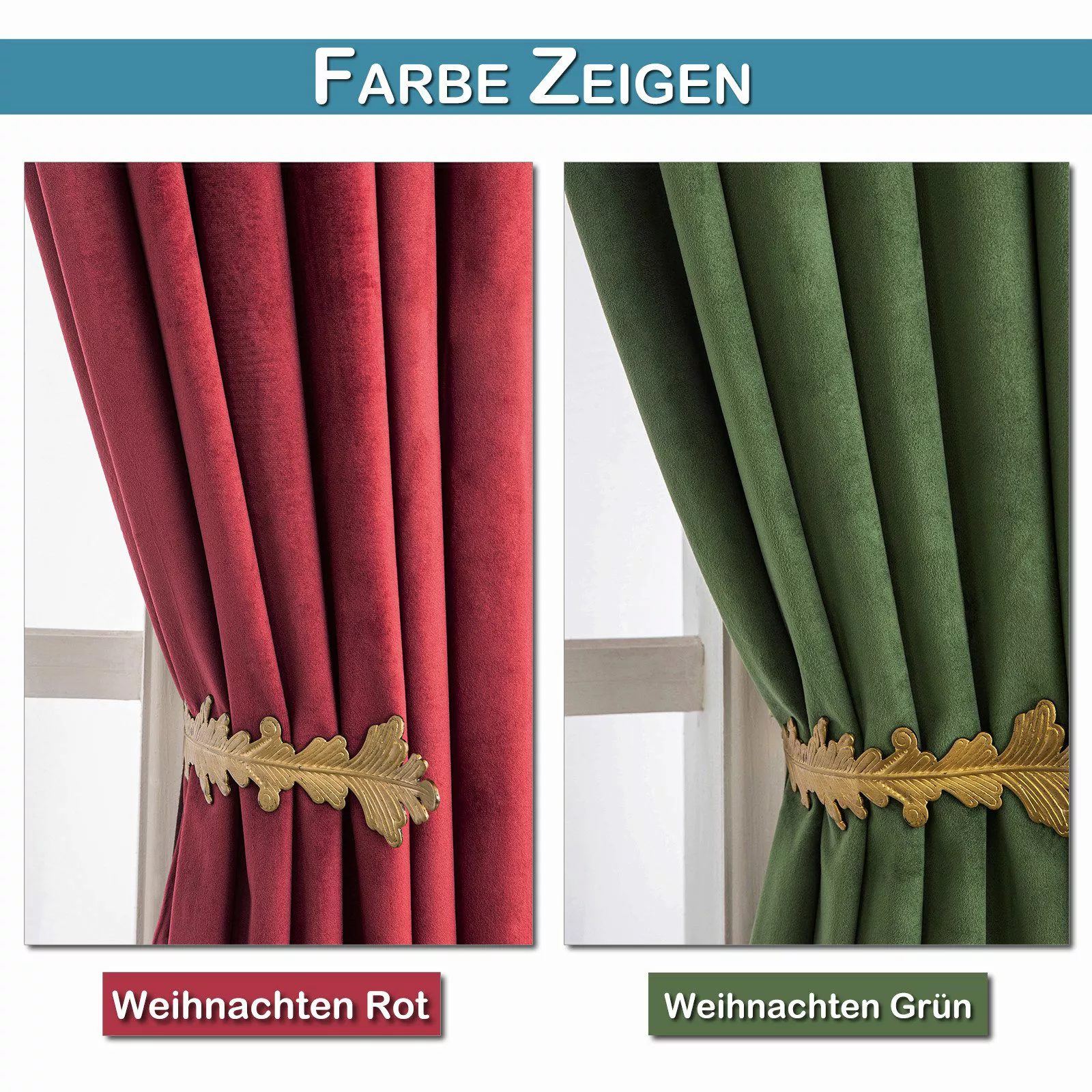 Jibenhome Vorhang Samtvorhang mit Kräuselband, Weich günstig online kaufen
