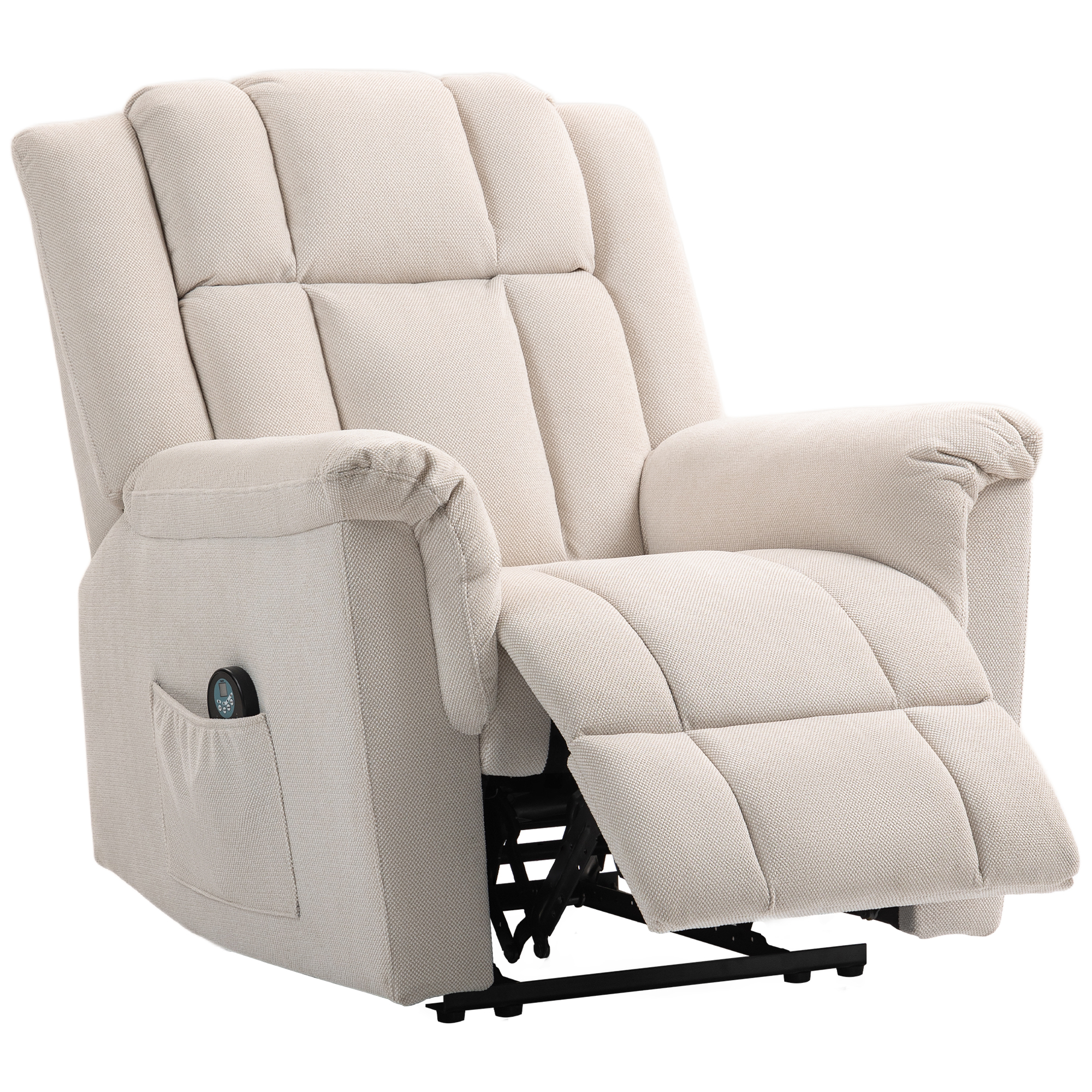 HOMCOM Massagesessel, elektrischer und beheizter Relaxsessel, neigbarer Ses günstig online kaufen