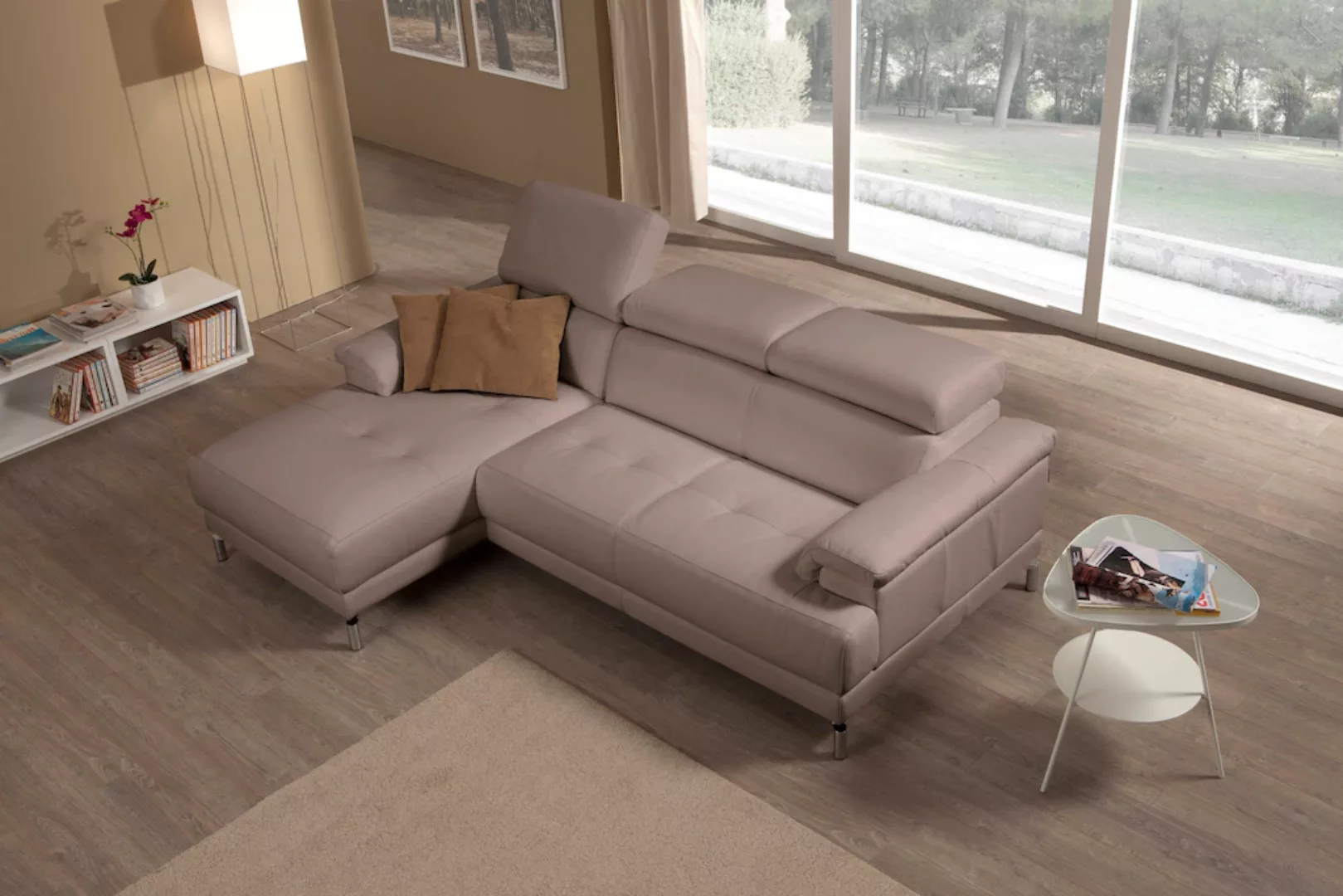 Egoitaliano Ecksofa »Soul, Design und Sitzkomfort auf hohem Niveau, tolle D günstig online kaufen