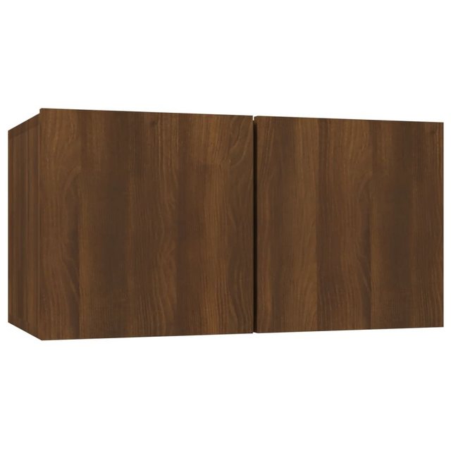 vidaXL TV-Schrank TV-Wandschrank Braun Eiche 60x30x30 cm Holzwerkstoff günstig online kaufen