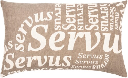 PAD Dekokissen »Servus«, Made in Europe, Kissenhülle ohne Füllung, 1 Stück günstig online kaufen