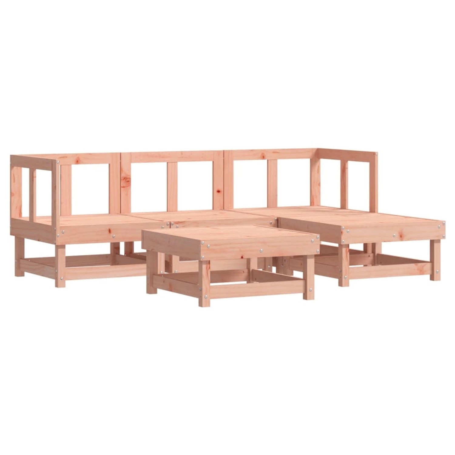 vidaXL 5-Tlg Garten-Lounge-Set Massivholz Douglasie 3186163 günstig online kaufen