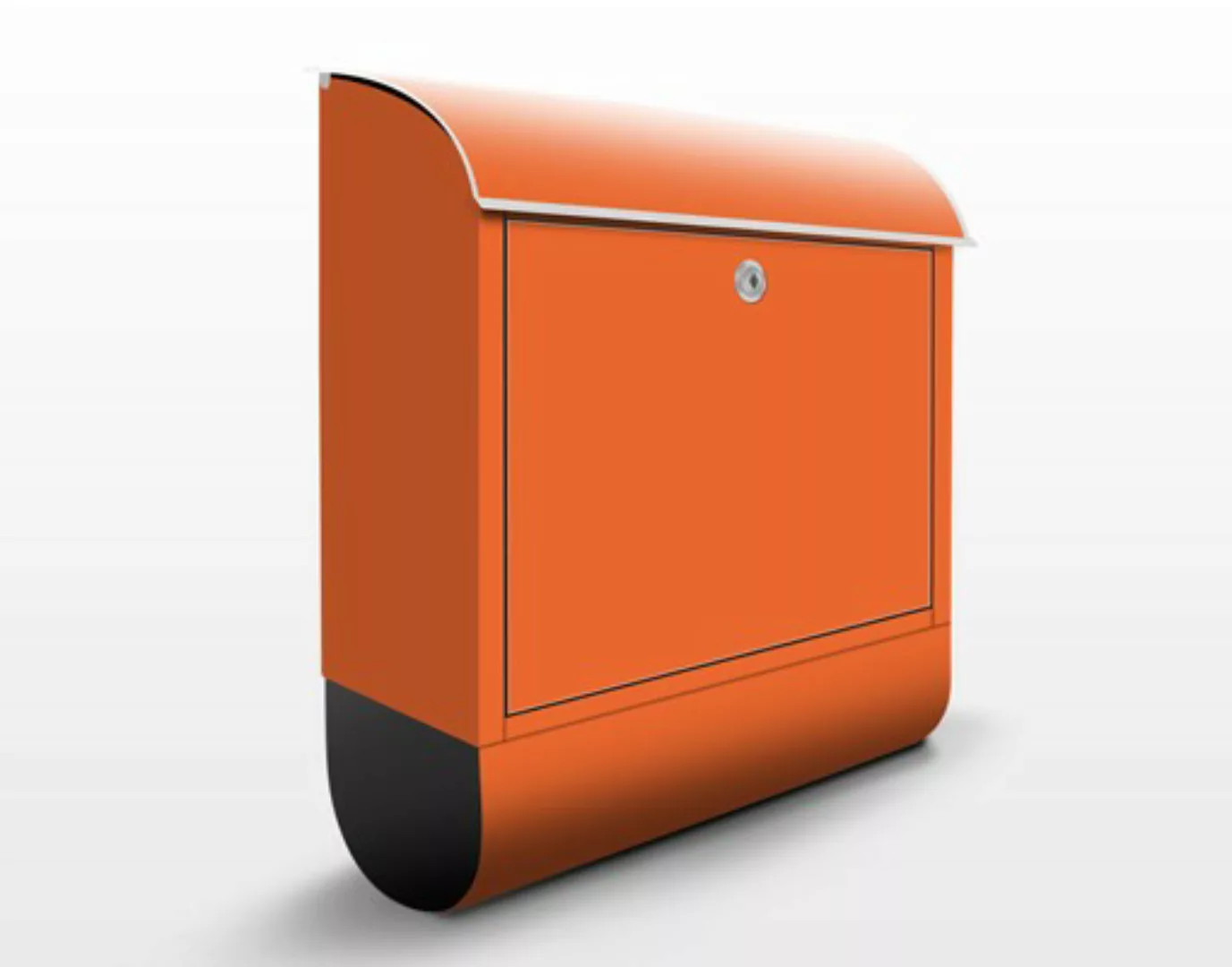 Briefkasten Unifarben Colour Orange günstig online kaufen