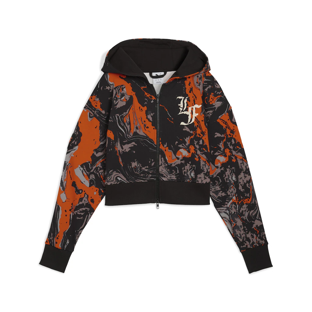 PUMA Hoodie "LAFRANCÉ HEEM Crop Kapuzenjacke Damen" günstig online kaufen