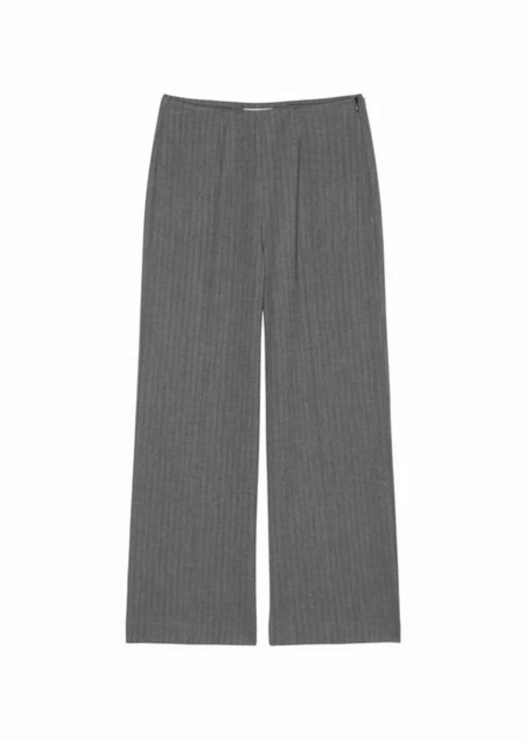 Marc O'Polo Culotte culotte style mti angeschnittenem Bund, seitlicher Reiß günstig online kaufen