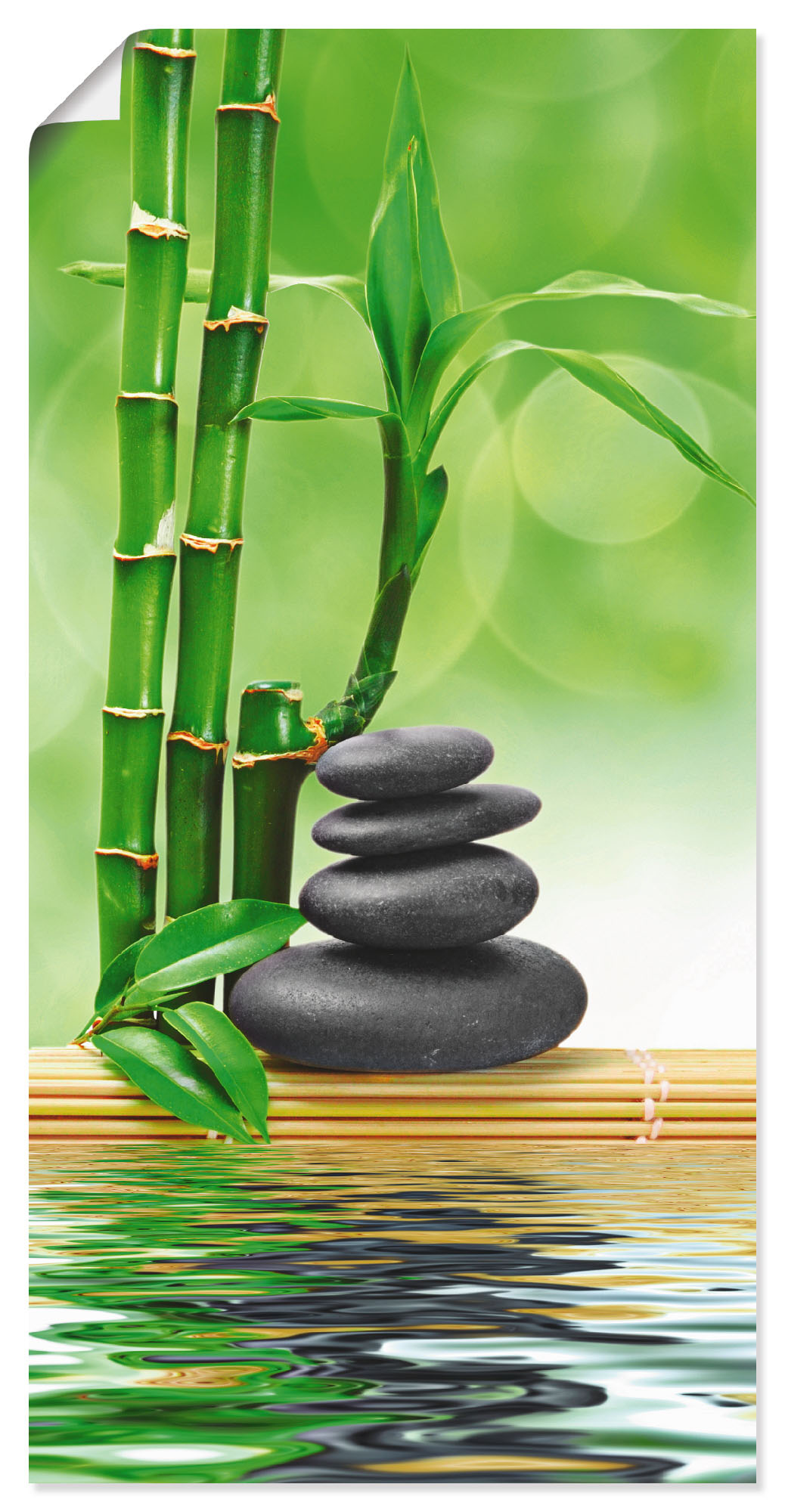 Artland Wandbild »Spa Konzept Zen Basaltsteine«, Zen, (1 St.), als Leinwand günstig online kaufen