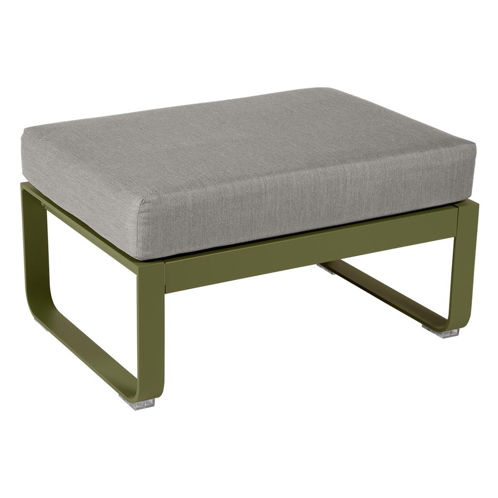 Bellevie 1-Sitzer Hocker D3 Pesto B8 Taupegrau günstig online kaufen