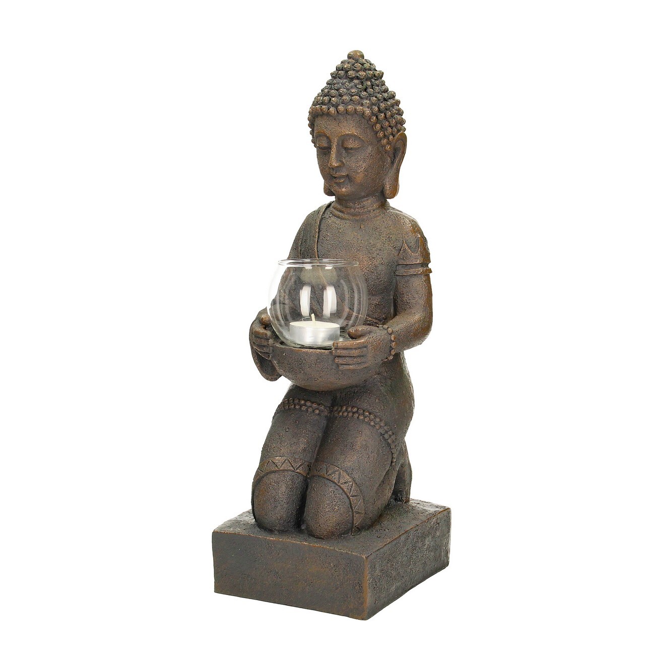 Leuchter Buddha, 14 x 16 x 43 cm günstig online kaufen