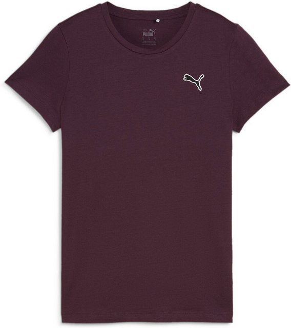 PUMA Kurzarmshirt BETTER ESSENTIALS Tee MIDNIGHT PLUM günstig online kaufen