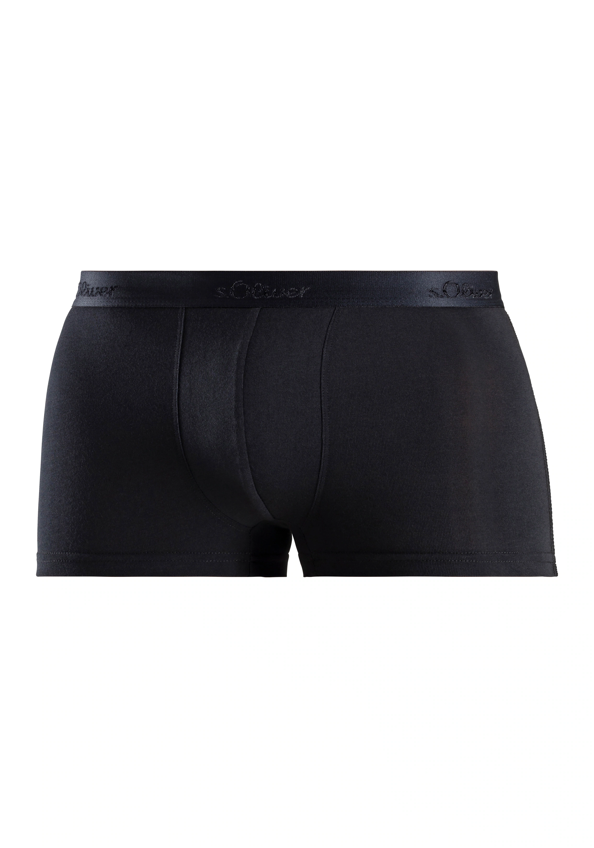 s.Oliver Hipster, (Packung, 2 St.), knapp sitzende Boxershorts aus weichem günstig online kaufen