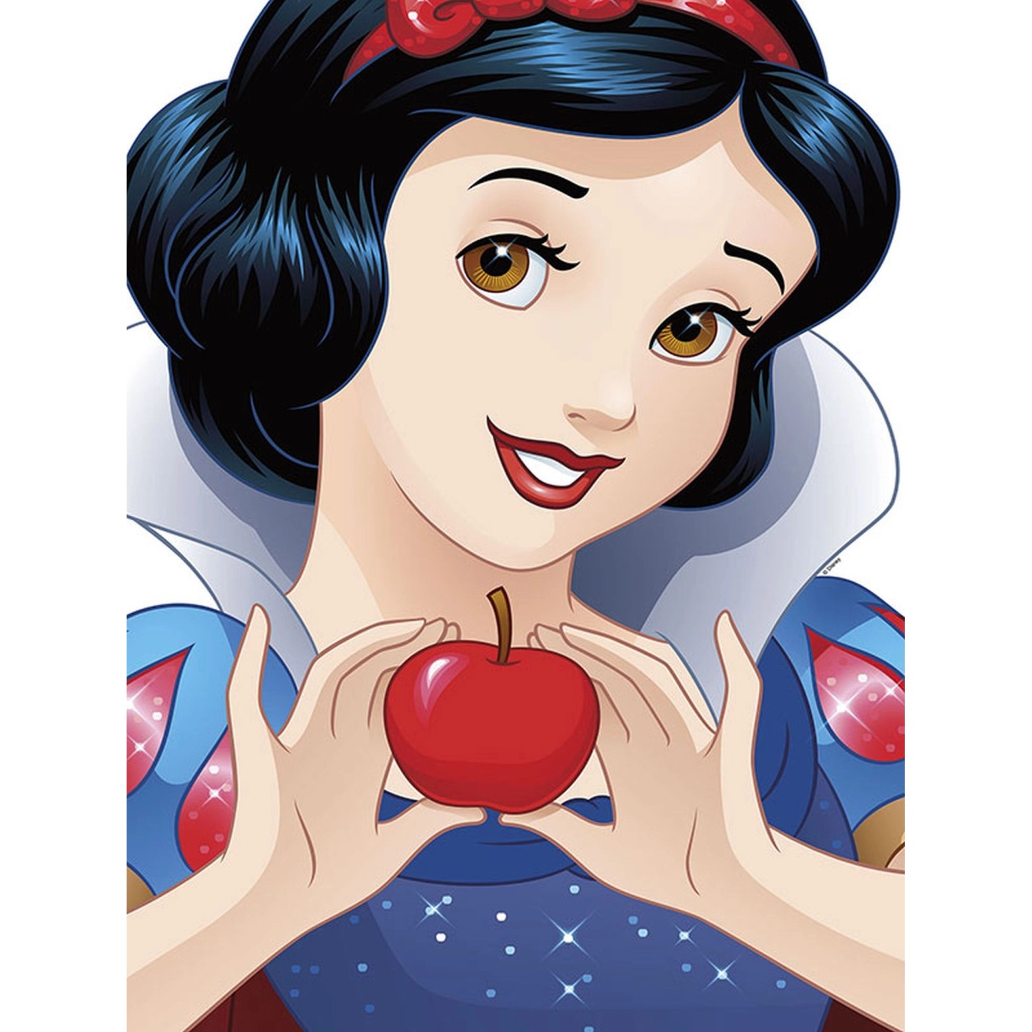 Disney Poster Schneewittchen Blau und Rot 30 x 40 cm 610137 günstig online kaufen