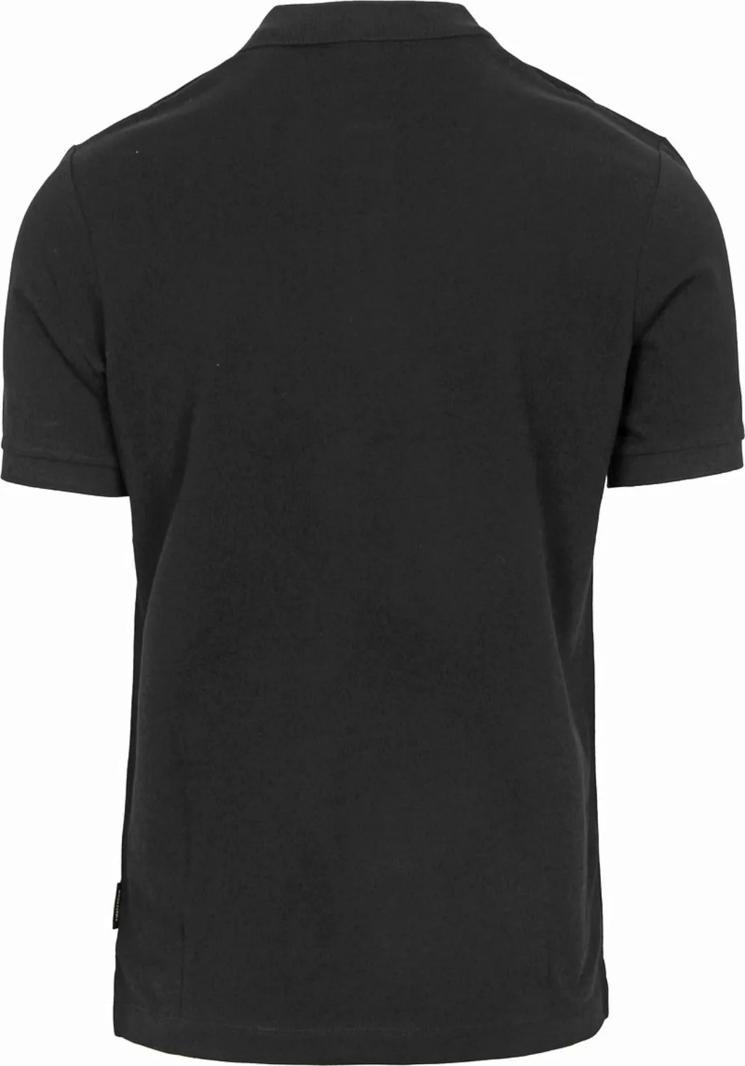 Scotch And Soda Core Piqué Poloshirt Schwarz - Größe M günstig online kaufen