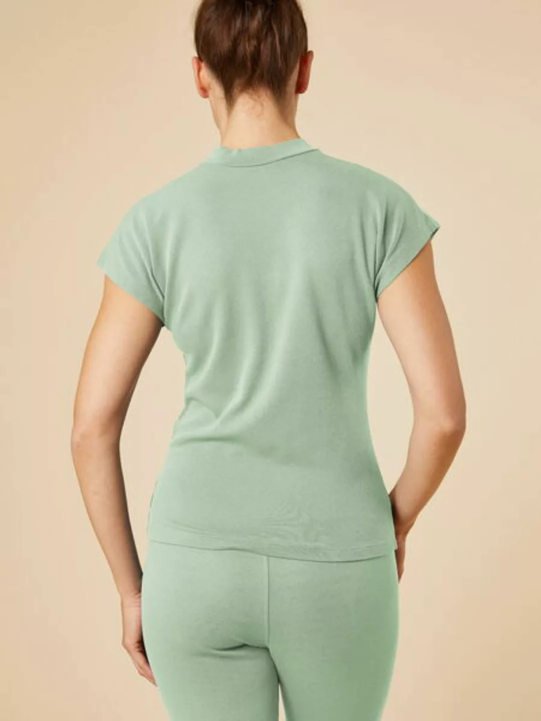 Lässiges Yoga- & Basic-shirt "Bagala" Aus Nachhaltiger Viskose Lenzing Ecov günstig online kaufen