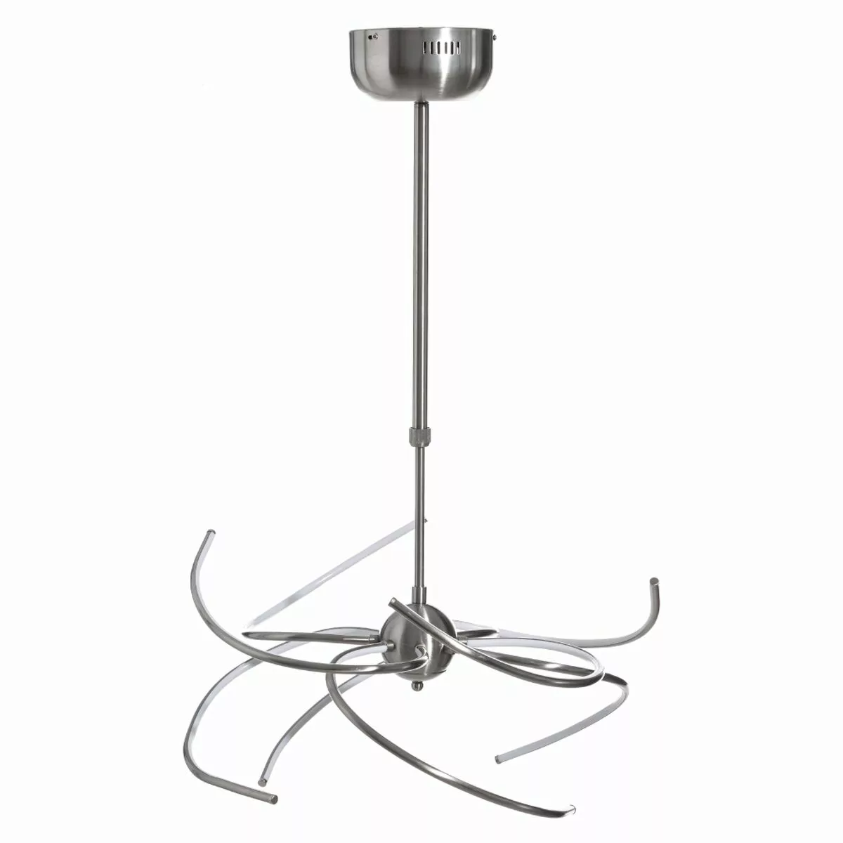 Deckenlampe 60 X 60 X 120 Cm Metall Silber Moderne günstig online kaufen