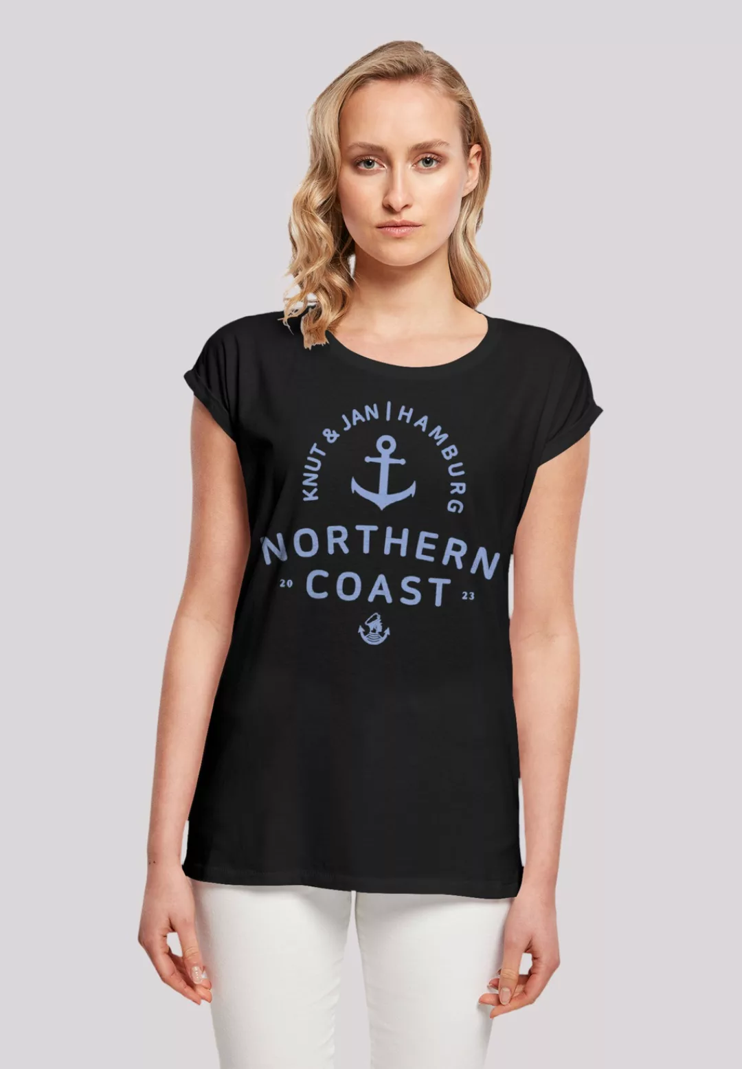 F4NT4STIC T-Shirt "Nordsee Knut & Jan Hamburg" günstig online kaufen