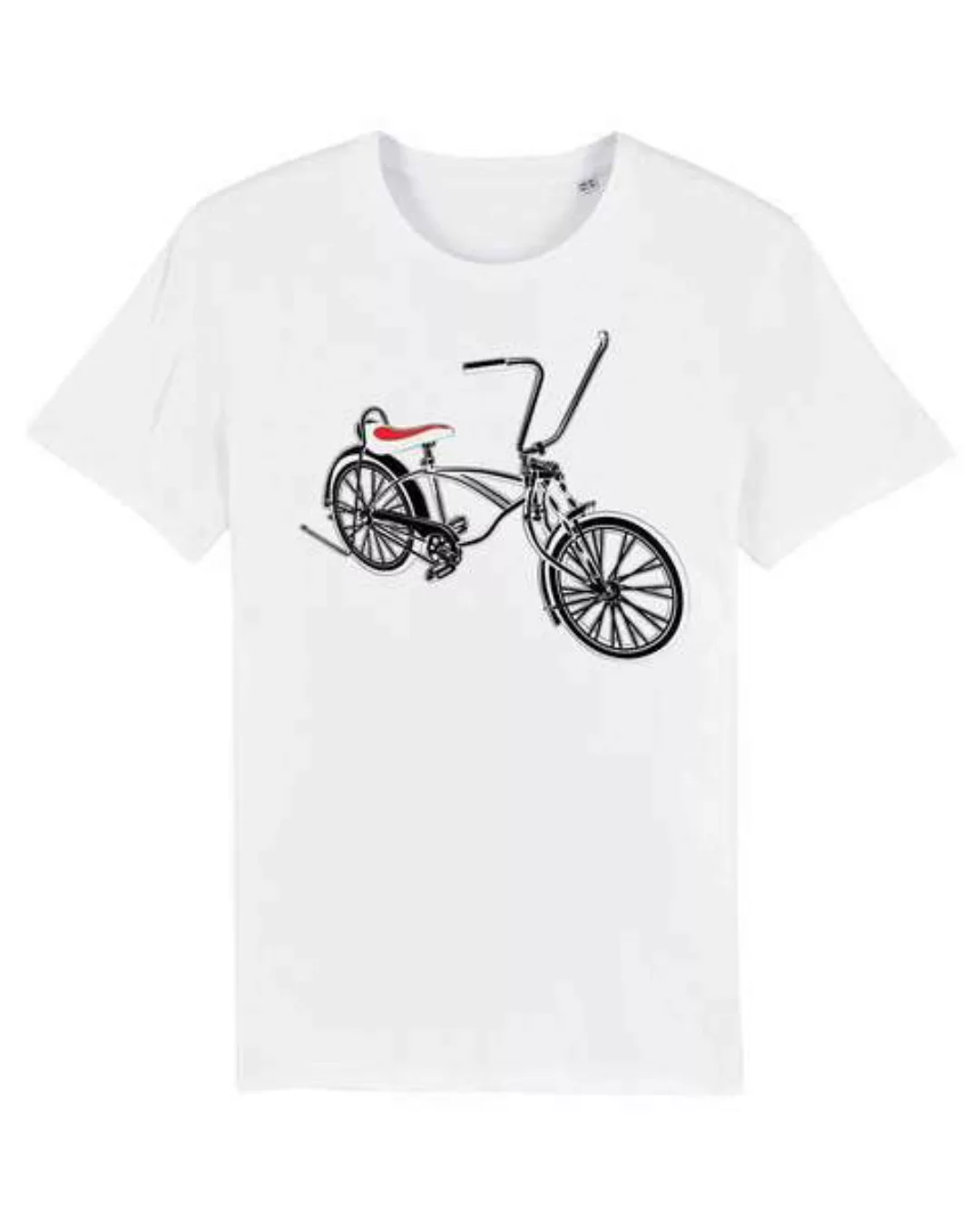 T-shirt Mini Bike, Choppper Bike, Fahrrad Bio T-shirt, Retro Bike günstig online kaufen