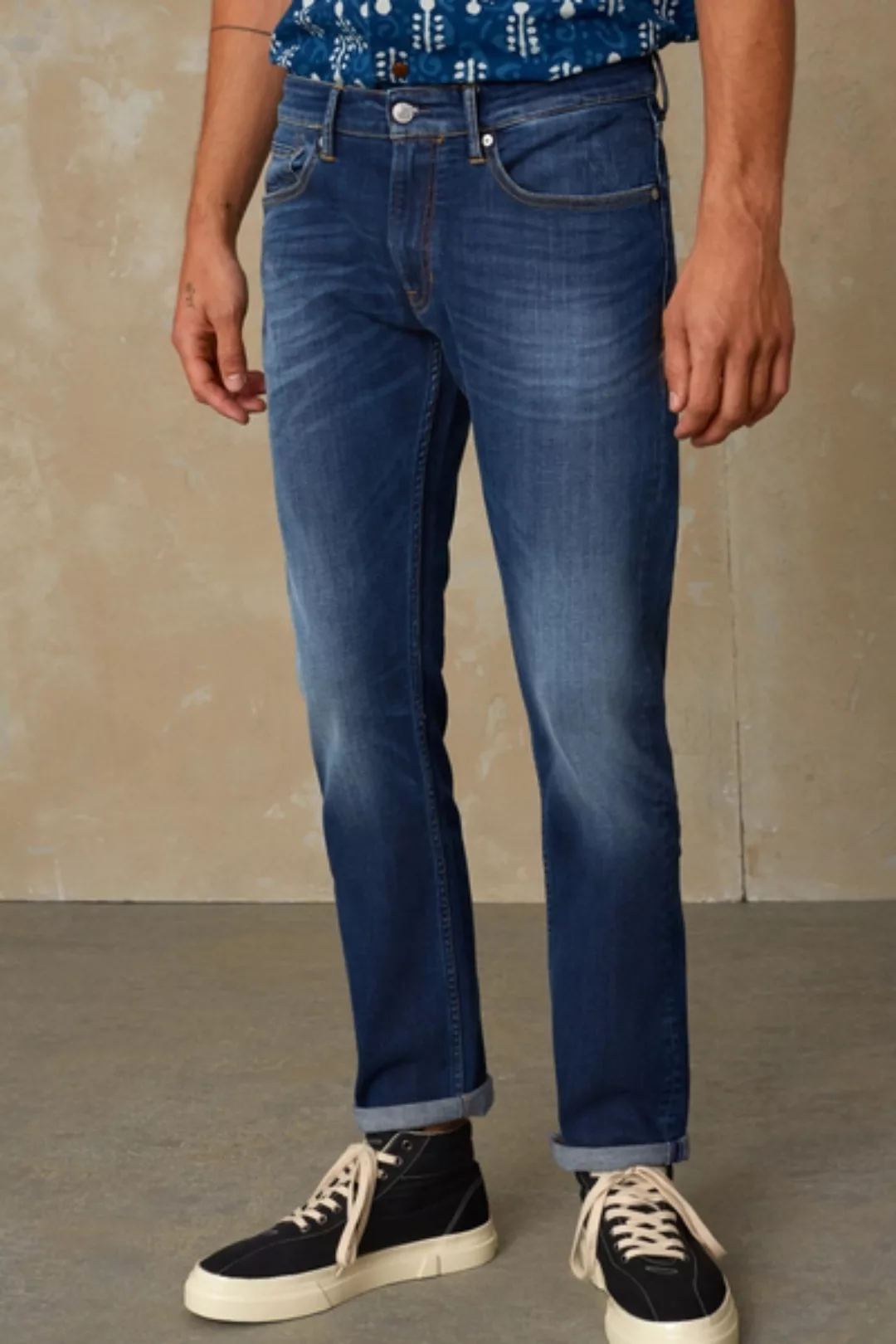 Straight-fit Jeans Aus Bio Baumwolle - Ryan - Medium Used günstig online kaufen