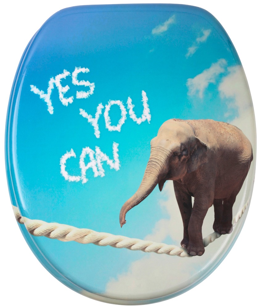 Sanilo WC-Sitz "Yes you can", mit Absenkautomatik günstig online kaufen