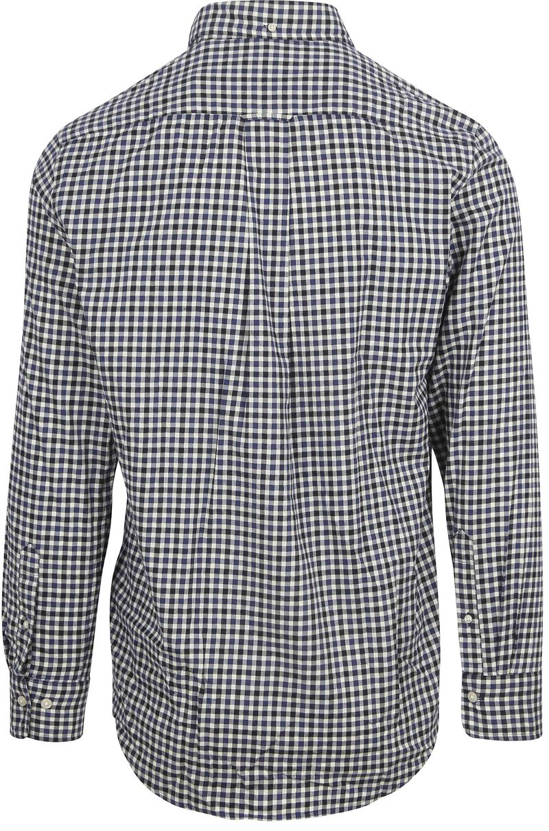 Gant Hemd Twill Gingham Multicolour - Größe L günstig online kaufen