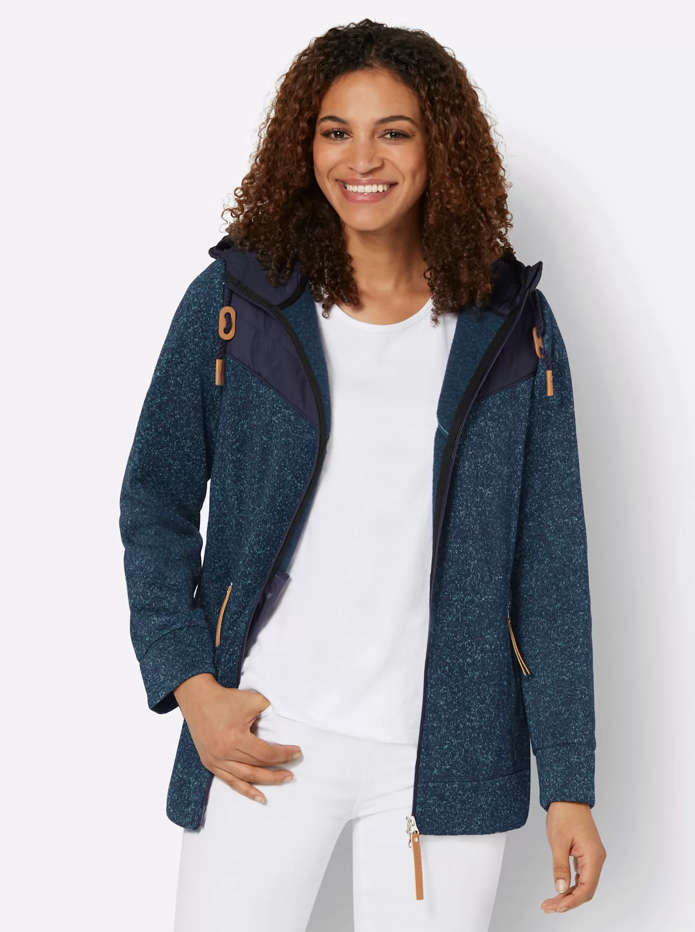 Casual Looks Fleecejacke günstig online kaufen