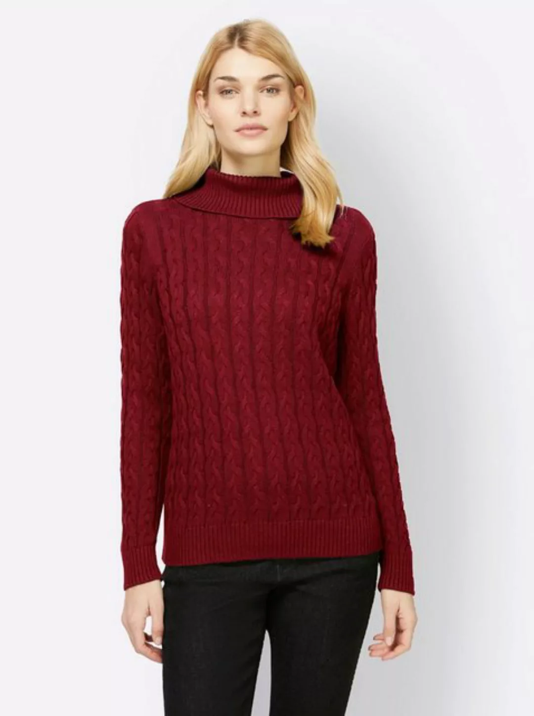 heine Strickpullover Rollkragen-Pullover günstig online kaufen