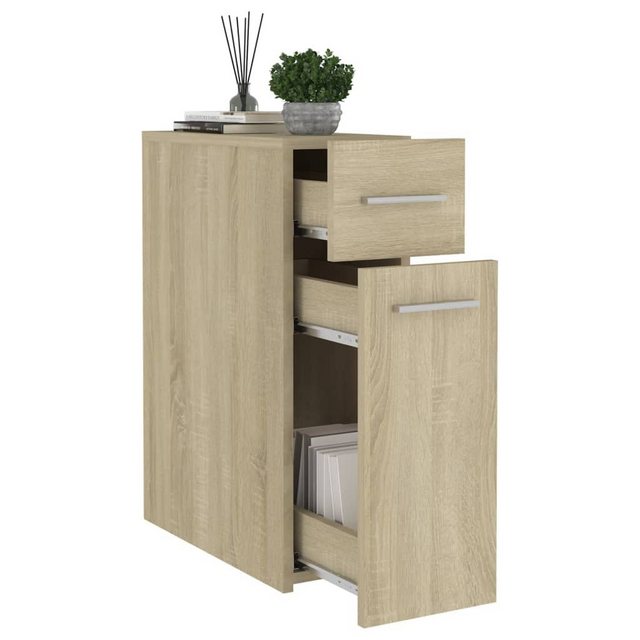 vidaXL Aktenschrank Apothekerschrank Sonoma-Eiche 20x45,5x60 cm Spanplatte günstig online kaufen