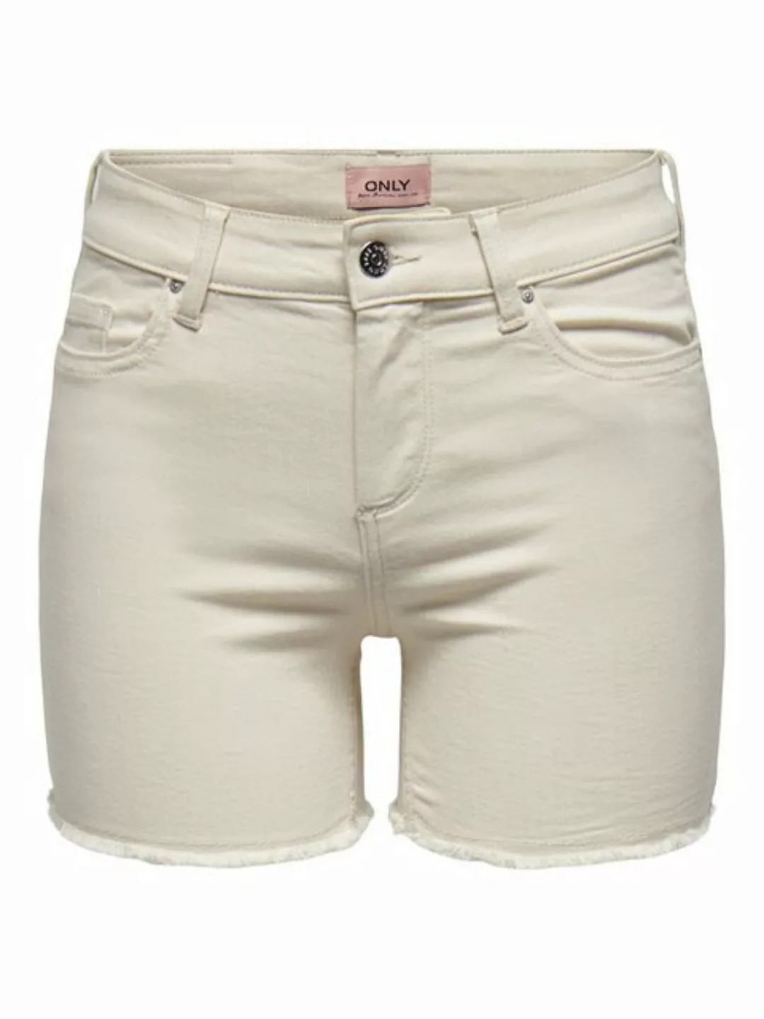 ONLY Jeansshorts Shorts kurze Denim Jeans Shorts Knopf und Reißverschluss 7 günstig online kaufen
