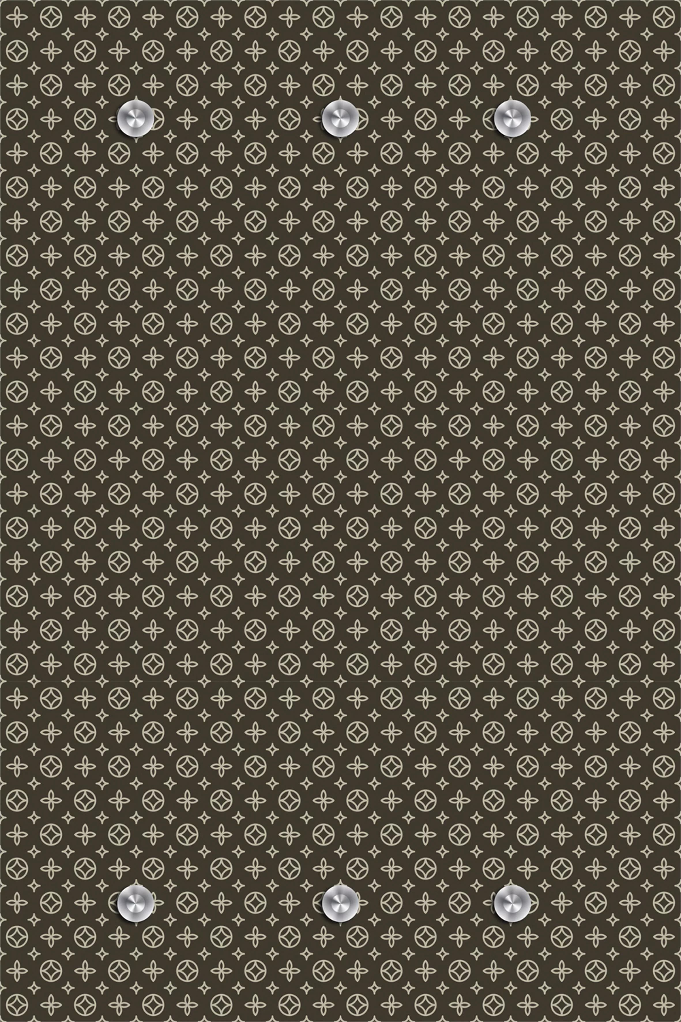 queence Garderobenleiste "Muster", mit 6 Haken, 80 x 120 cm günstig online kaufen