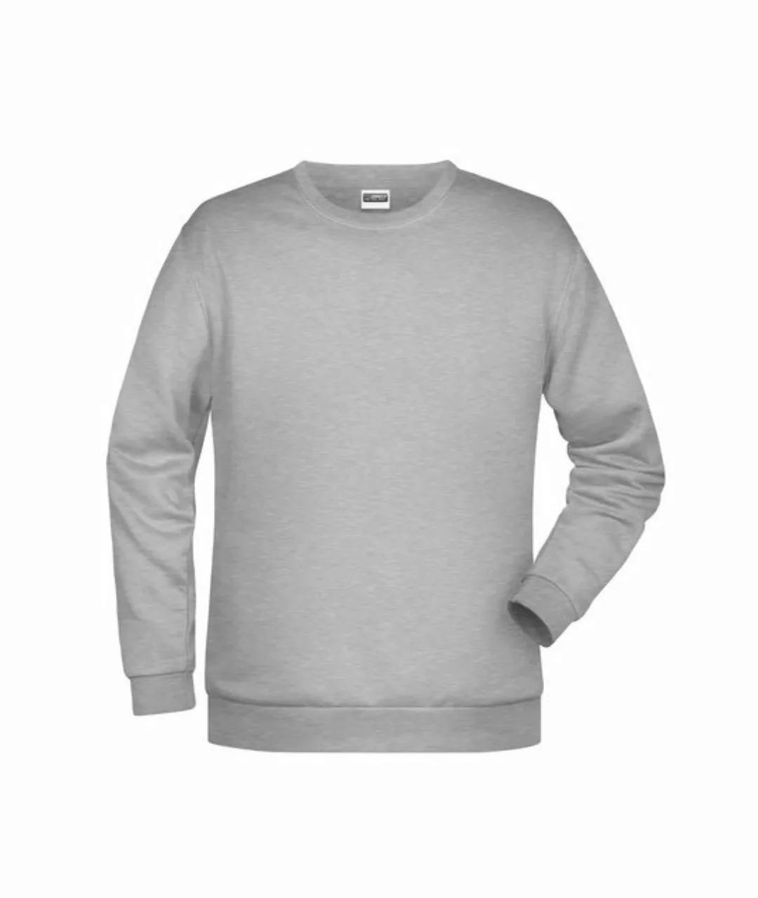James & Nicholson Sweatshirt Klassisches Rundhals Sweatshirt für Herren JN7 günstig online kaufen