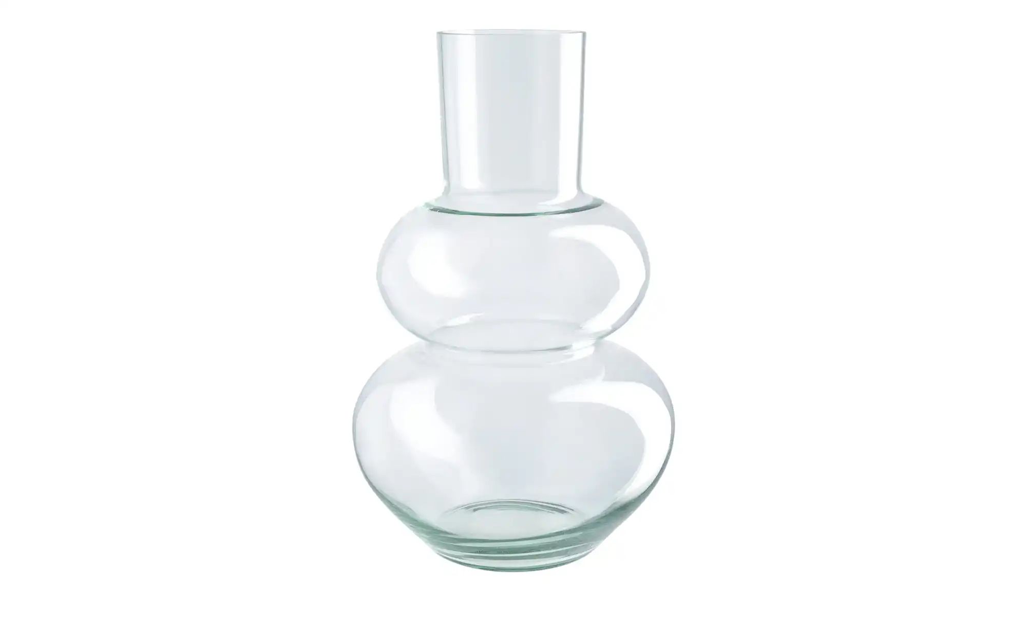 Vase   ¦ transparent/klar ¦ Glas ¦ Maße (cm): H: 30  Ø: 19 Accessoires > Va günstig online kaufen