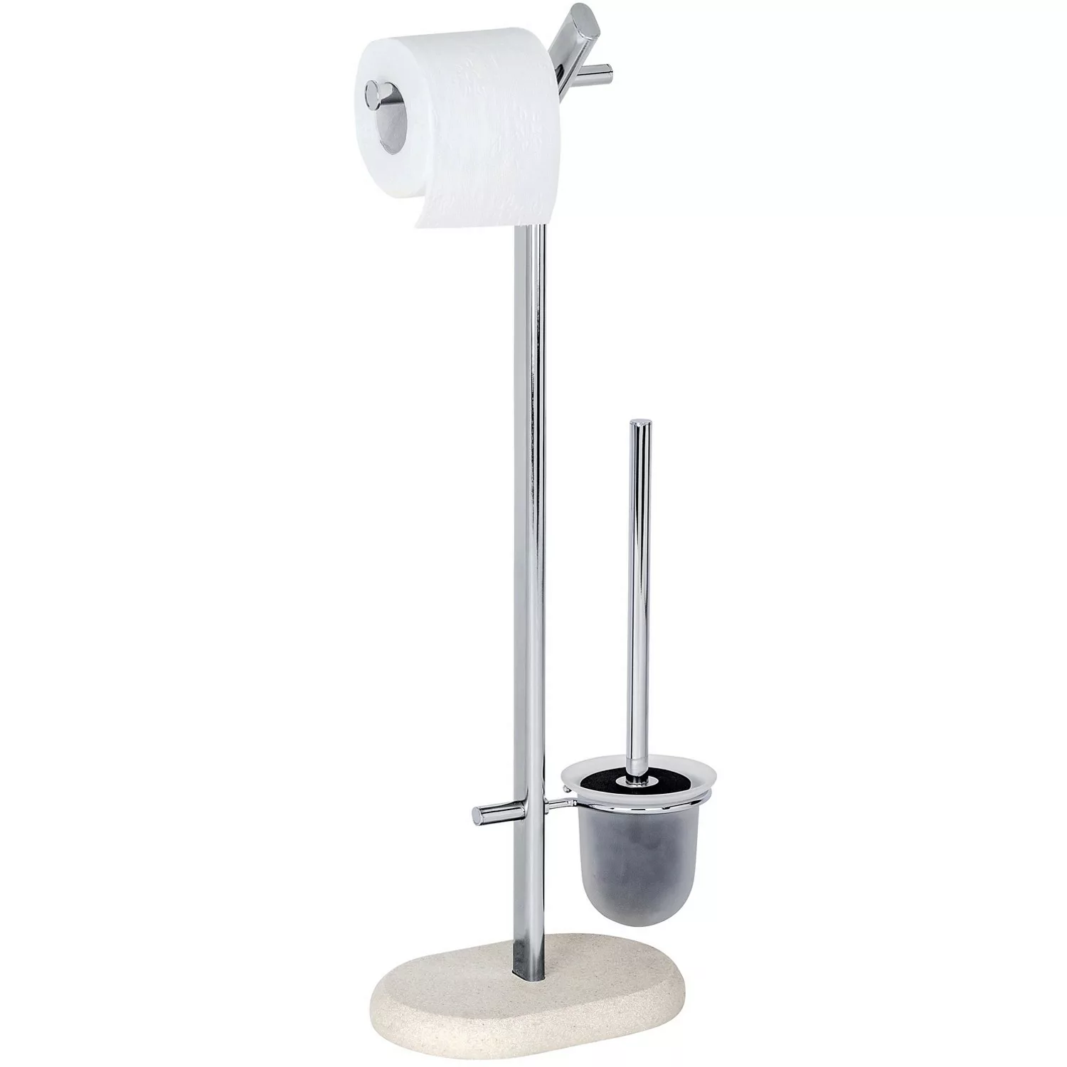 Wenko Stand WC-Garnitur Puro Sand günstig online kaufen