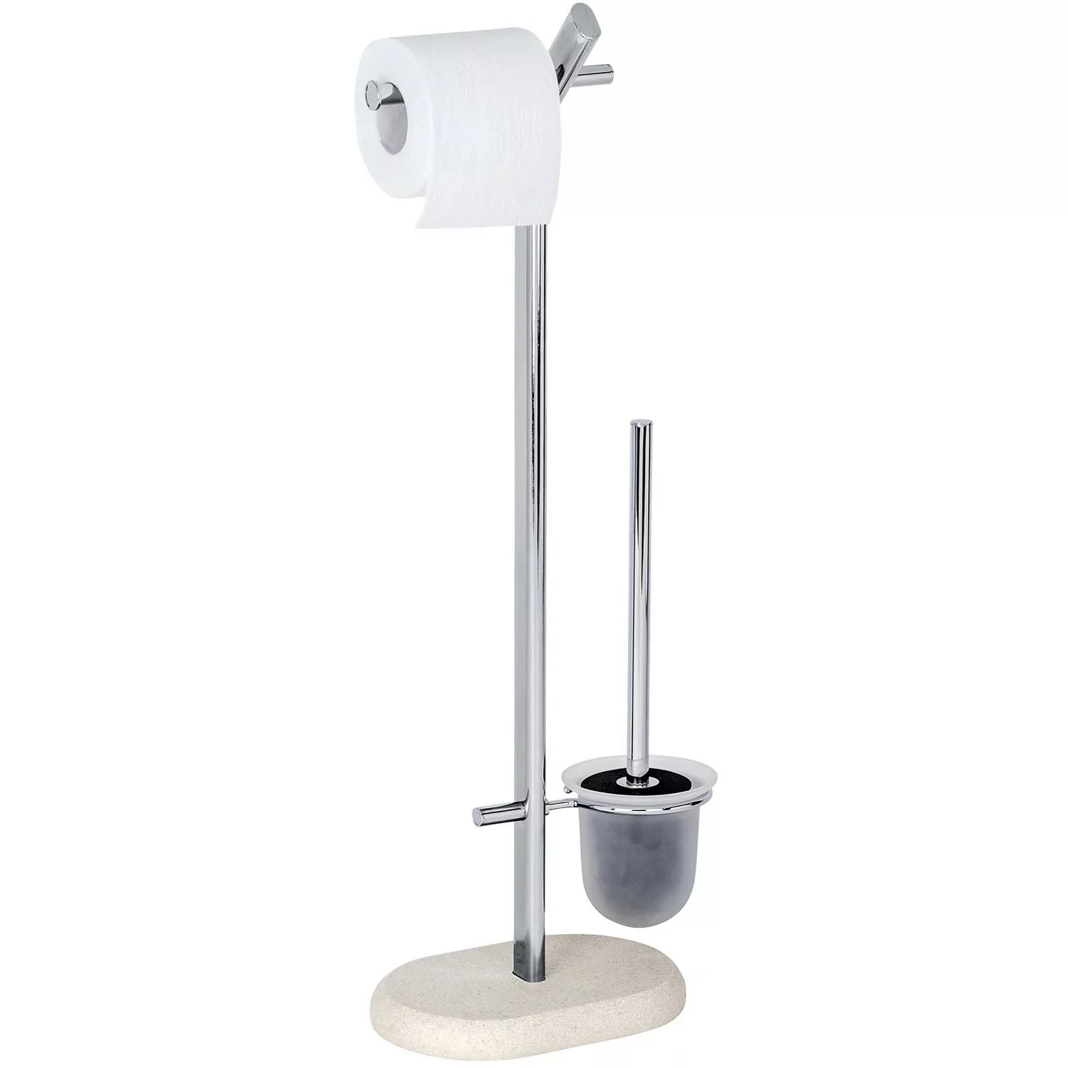 WENKO Stand WC-Garnitur Puro beige günstig online kaufen