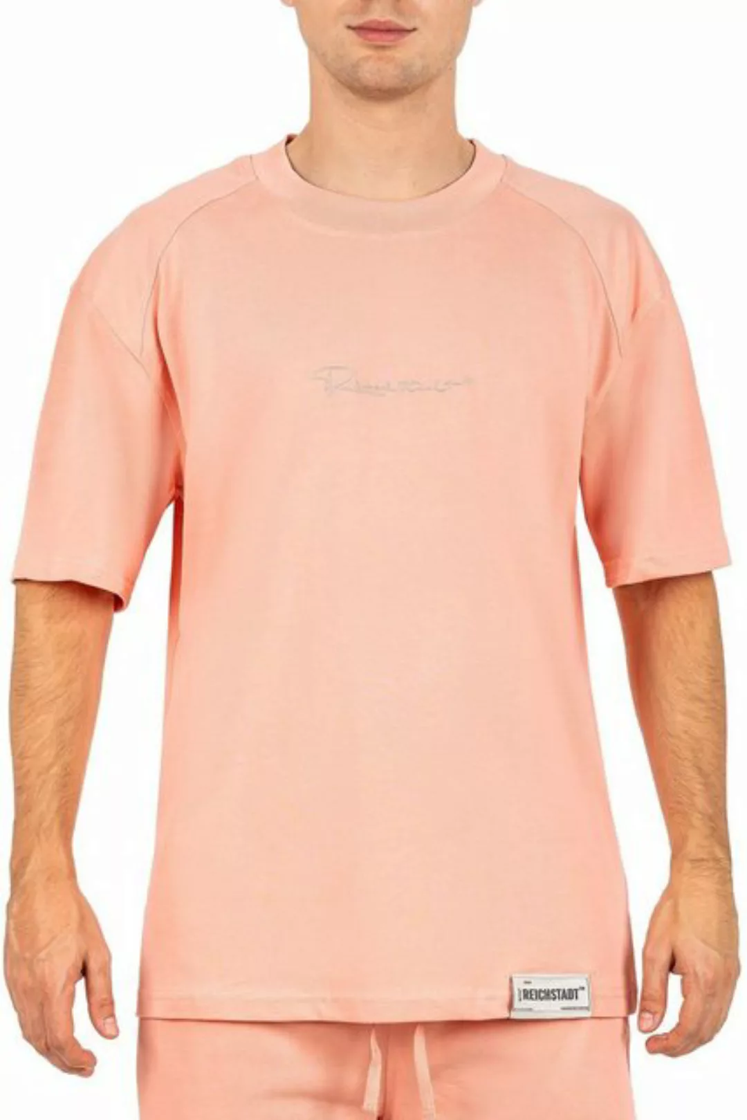 Reichstadt Oversize-Shirt Casual T-shirt 22RS033 (1-tlg) mit Stitching auf günstig online kaufen
