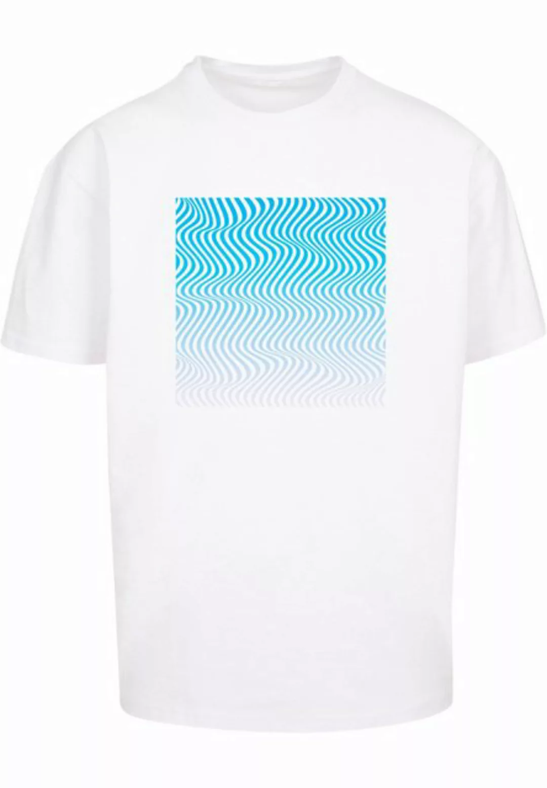 Merchcode T-Shirt Merchcode Herren Summer - Wavy Pattern Heavy Oversize Tee günstig online kaufen